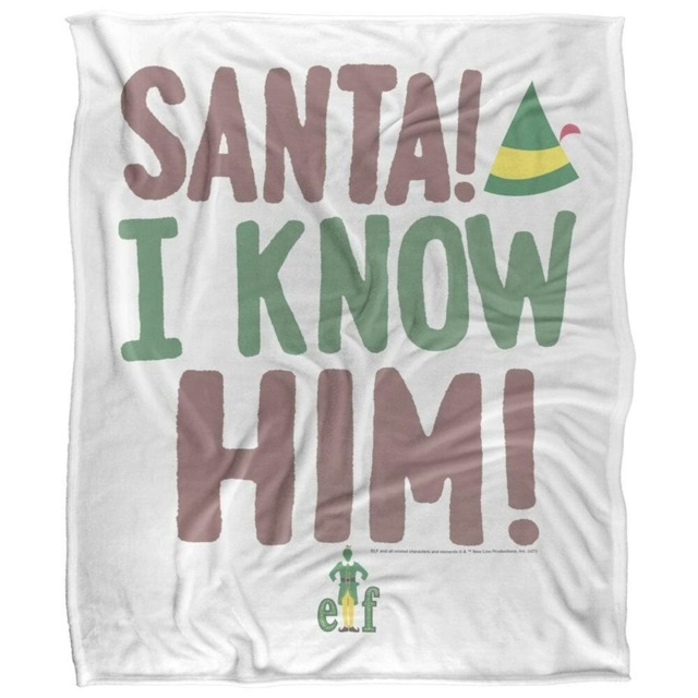 Elf I Know Him! Blanket - Multicoloured - One Size