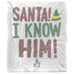 Elf I Know Him! Blanket - Multicoloured - One Size