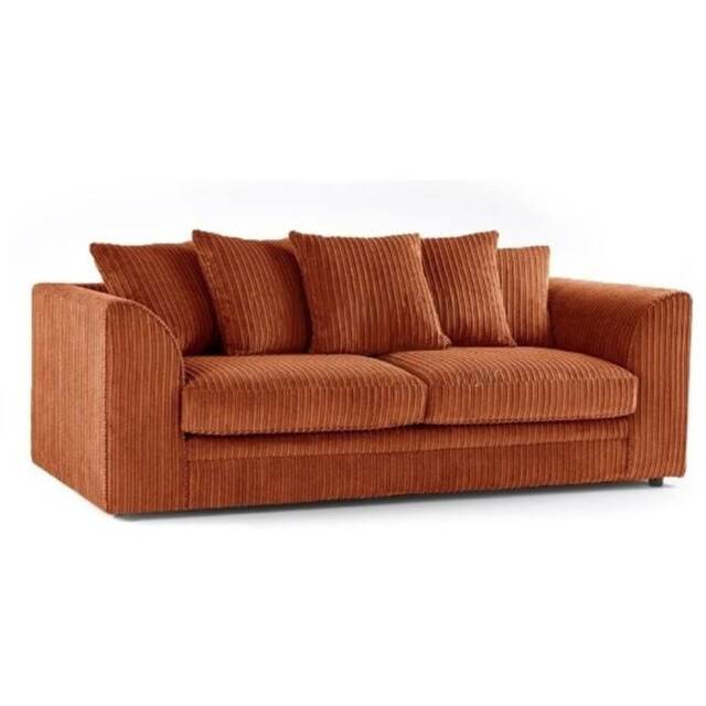 CHICAGO 3 SEATER ORANGE JC