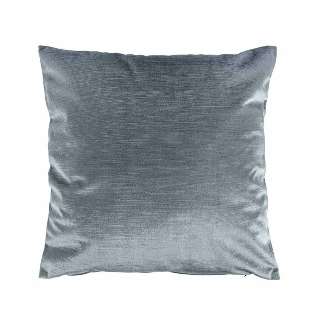 Homescapes Luxury Grey Velvet Cushion Cover - 45 x 45 cm Grey Grey 45 x 45 cm