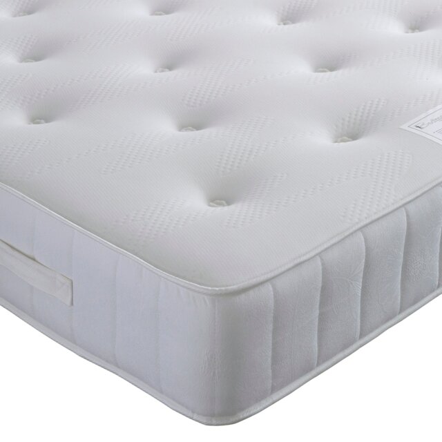 6ft Super King Visco elastic memory foam and Spring mattress. UK made. Medium firm feel, Heat sensitive contour support mattres. Multi