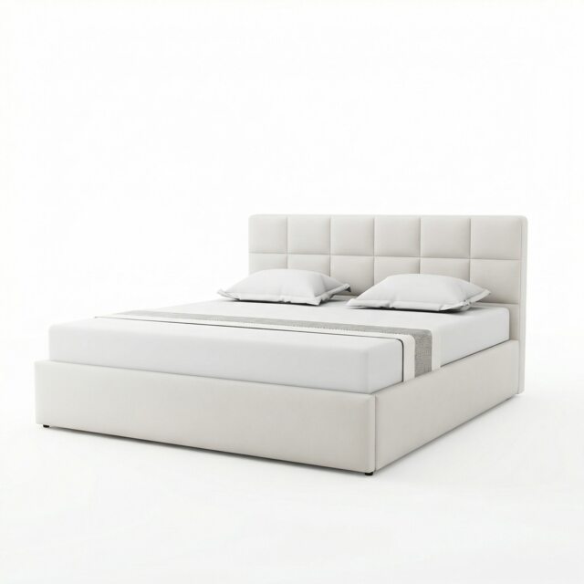 Richwood Fabric 180cm Superking Ottoman Bed Frame with Storage - Beige