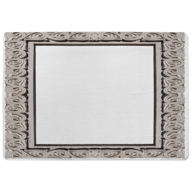 Concrete Frame Rug Multi