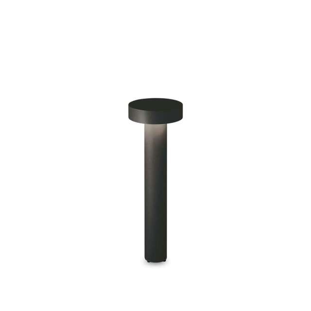Tesla 4 Light 60cm Outdoor Bollard Black IP44