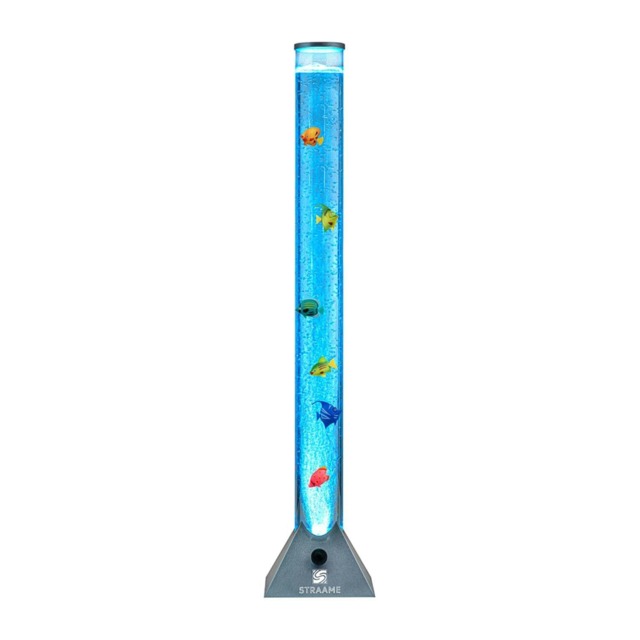 Straame 90cm LED Bubble Fish Lamp Silver 1
