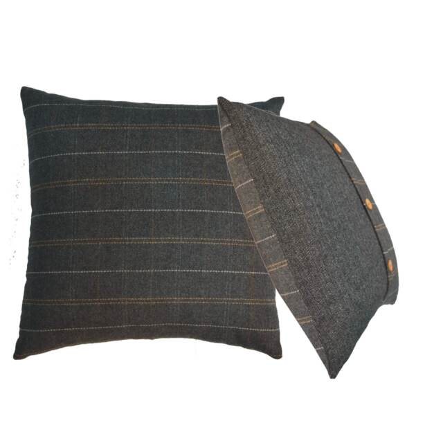 Artisan Furniture Quinn Pewter Cushion Set of 2