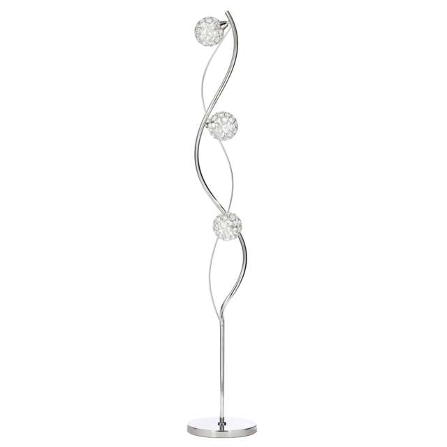 BHS Paisley Floor Lamp Cream Cream 1