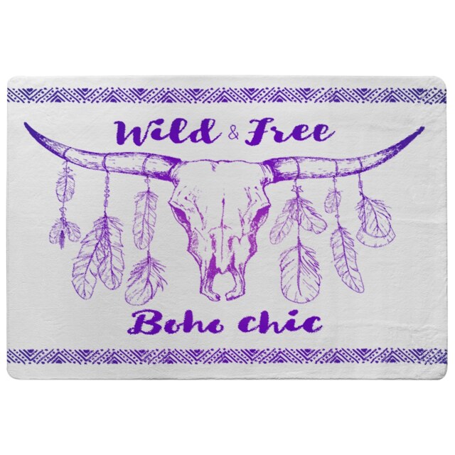 Boho Chic Native American Rug Multi