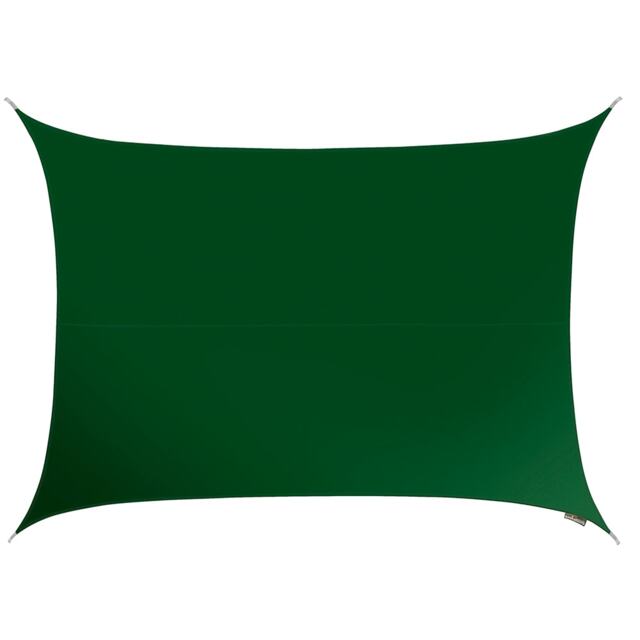 6m x 5m Rectangle Water Resistant Green Sun Shade Sail