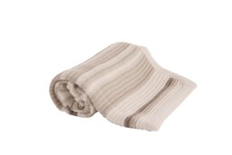 Chunky Knit Baby Blanket - Cream - 70cm x 90cm Cream