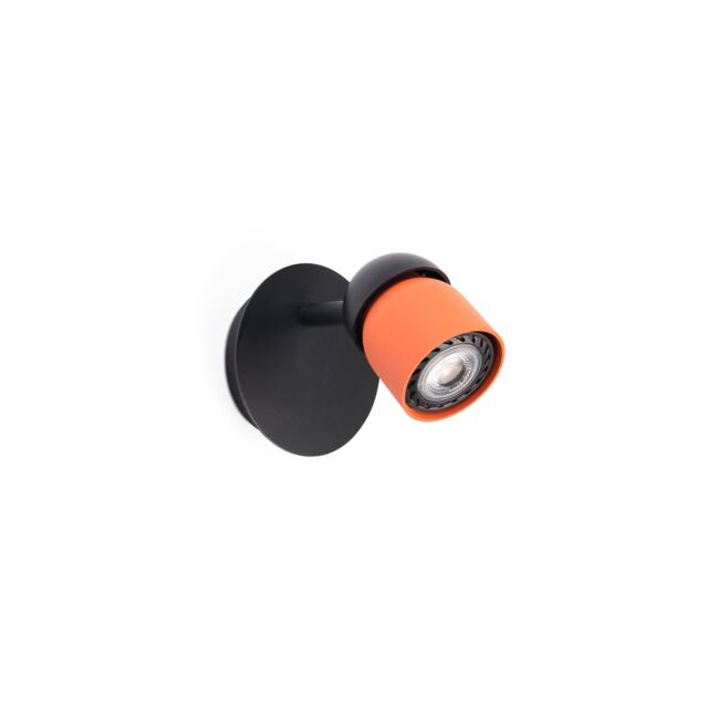 Coco Wall Spotlight Black, Terracota 1x GU10