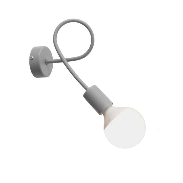 Oxford Wall Lamp Grey 25cm