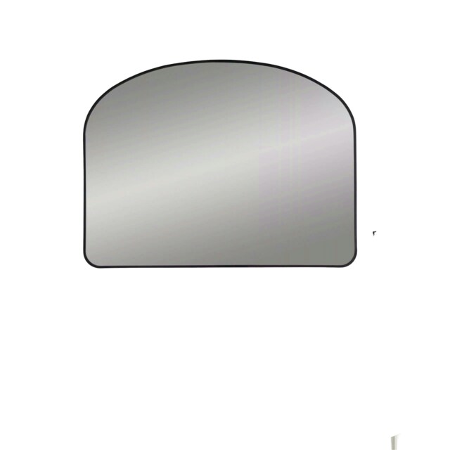 Liberty Metal Framed Overmantle Mirror Black H 89cm x L 116cm x W 3cm 1