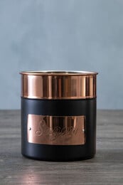 Prescott Charcoal And Copper Sugar Canister