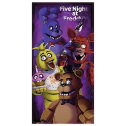 Five Nights At Freddys Freddy Fazbear Towel Multi Multicoloured One Size 1