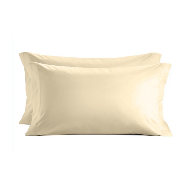 200TC HOUSEWIFE Pillowcases Cream