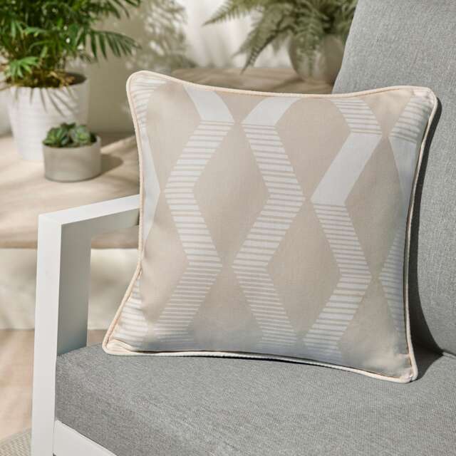 Fusion Rico Filled Cushion Natural