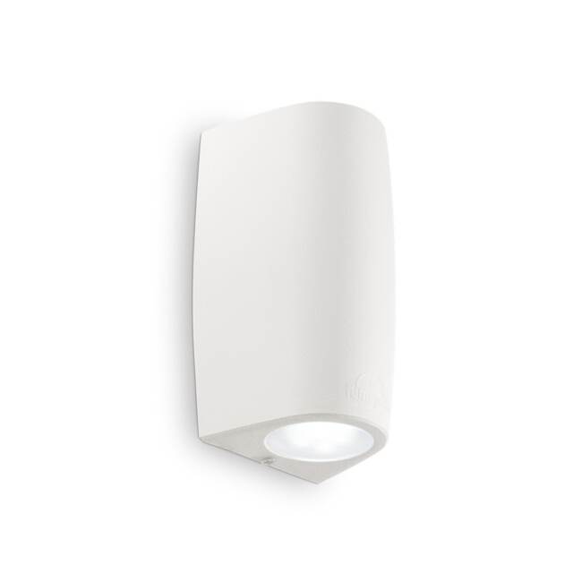 Keope LED 2 Light Outdoor Small Up Down Wall Light White IP55, GU10