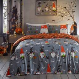 Bedlam Scary Gonks Duvet Cover Set Grey