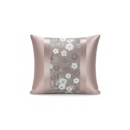 Embroidery Duvet Cover Set Luxury Bedding with Matching Pillowcases Pink One Size
