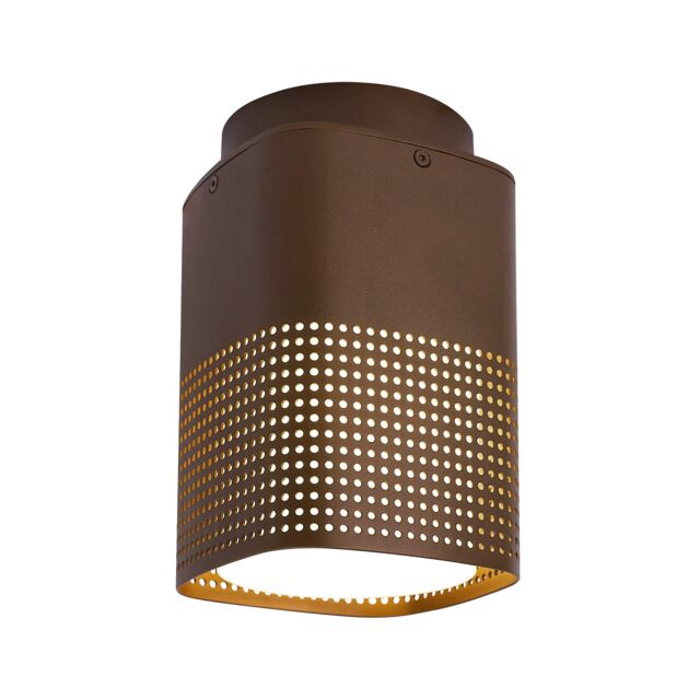 Nordlux Sidara Outdoor Ceiling light Brown Aluminium E27 Coastal/Marine Safe - Mains Powered, IP54
