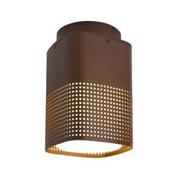 Nordlux Sidara Outdoor Ceiling light Brown Aluminium E27 Coastal/Marine Safe - Mains Powered, IP54