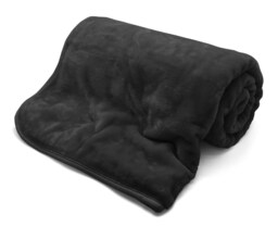 Mink Black Blanket 200x240cm