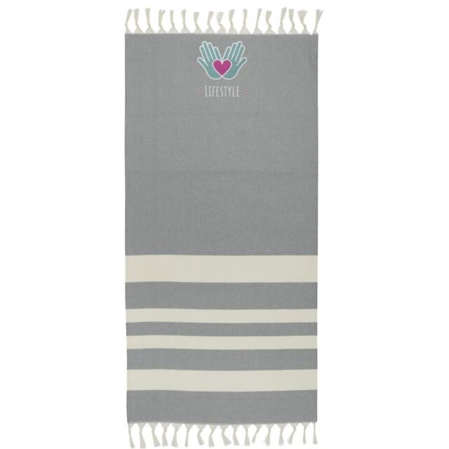 Anders Hammam Towel - Navy - One Size Blue One size