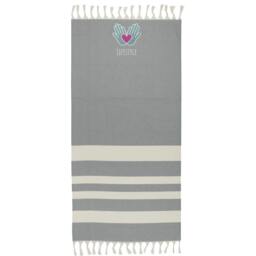 Anders Hammam Towel - Navy - One Size Blue One size