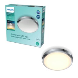 Philips LED Doris 17W Ceiling Light Chrome