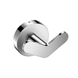 COSMIC Double Towel Hook, Robe & Coat Hook, Chrome, Start Collection