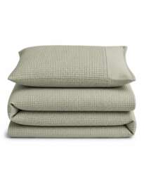 Velosso Waffle Weave Duvet Cover & Pillowcase Set