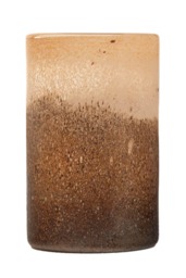 Chiara Medium Natural Sand Effect Vase Brown Natural