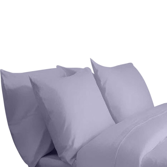 Belledorm Brushed Cotton Housewife Pillowcase (Pair) - Heather - One Size