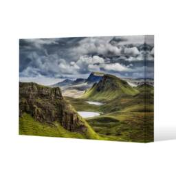 Highland, Scotland (Canvas Print) Cream