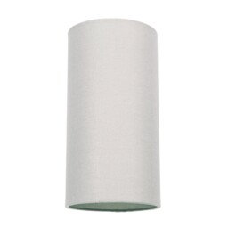 Contemporary and Stylish Dove Grey Linen Fabric Tall Cylindrical 25cm Lampshade Grey Grey 1