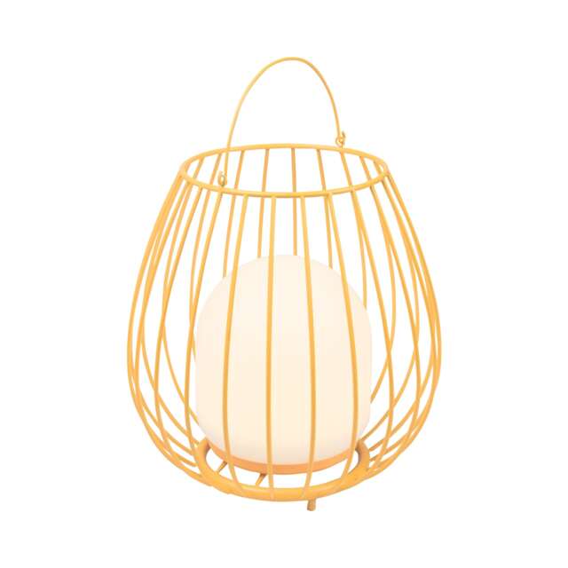 Nordlux Jim Outdoor Lantern Battery Orange Metal Intergrated LED 3-Level Dimming - , IP54