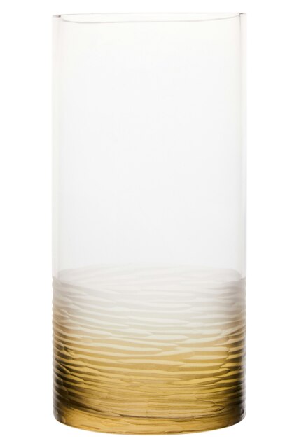 Caila Cut Glass Small Vase Clear