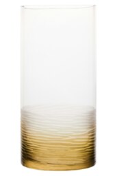 Caila Cut Glass Small Vase Clear