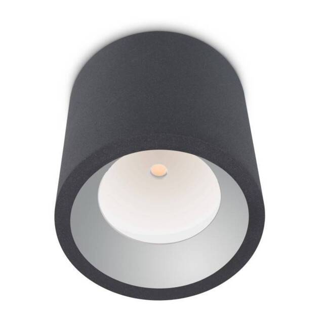 Cosmos LED 1 Light Outdoor Surface Mounted Ceiling Light Urban Grey IP65