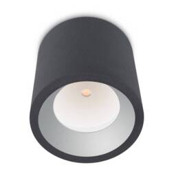 Cosmos LED 1 Light Outdoor Surface Mounted Ceiling Light Urban Grey IP65