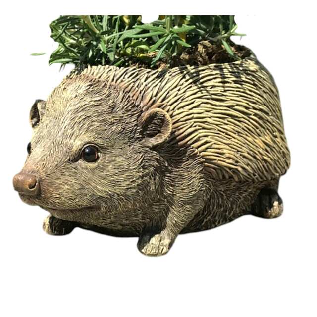 Hedgehog Shaped Planter Novelty Home Or Garden Decoration