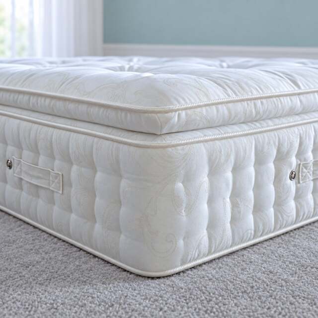 Signature Pillow Top 2000 Pocket Sprung Natural Mattress Single