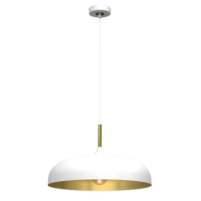 Milagro Pendant Lamp Lincoln White 1xE27