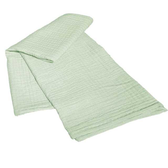 Hilton Throw in Sage Green, 130 x 170cm
