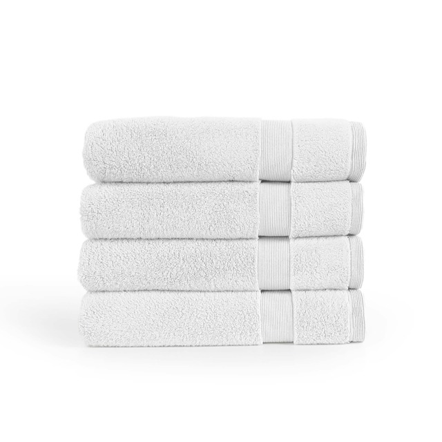 Martex 100% Cotton, 750gsm Hand Towels (Pack of 4) - White White Hand towel