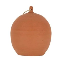 Terracotta Earwig Hanging Pot Brown