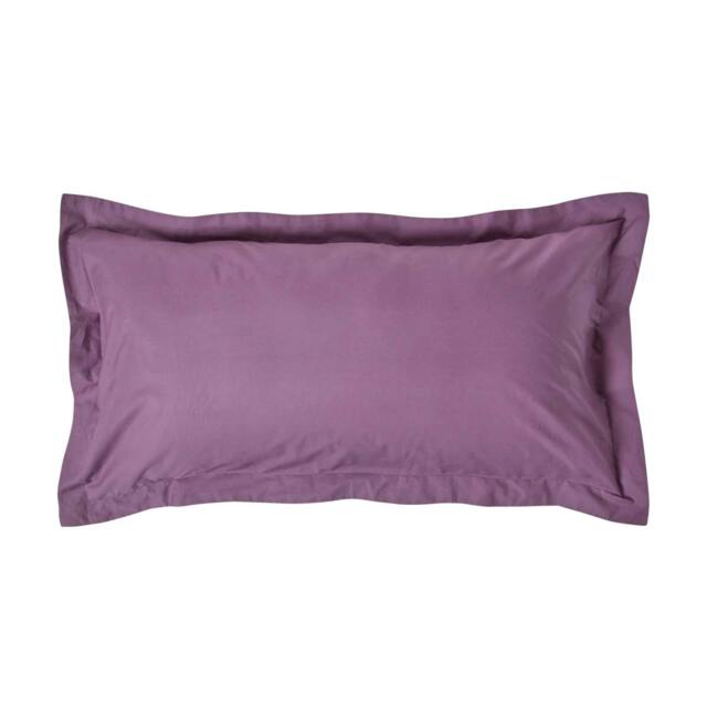 Homescapes Grape Egyptian Cotton Oxford Pillowcase 200 TC - King Size