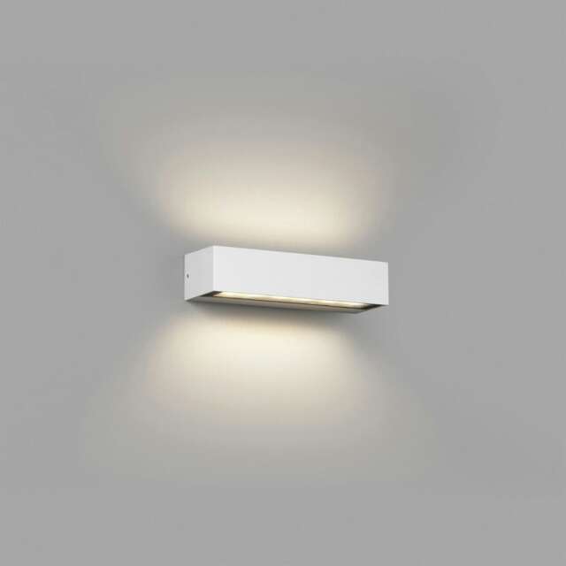Doro-13 Integrated LED Up Down Lighter Outdoor Wall Light White, 3000K, IP65