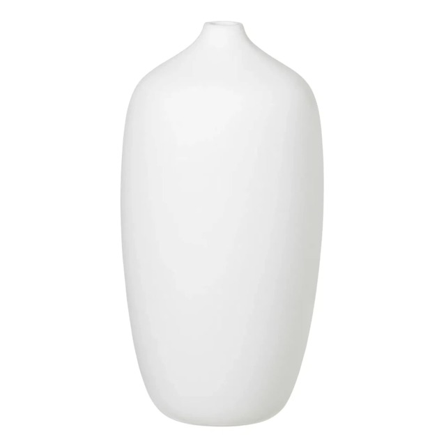 Blomus Ceola Ceramic Vase 25cm - White